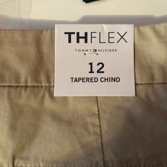 TH FLEX WOMANS TAPERED CHINO NWT SZ 12 - Picture 4 of 13